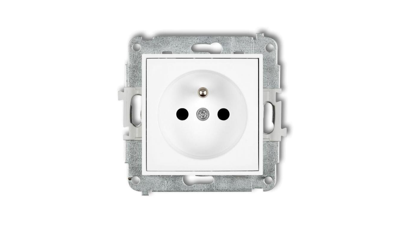 ICON Single socket mechanism with grounding 2P+Z (current circuit shutter /T2UK