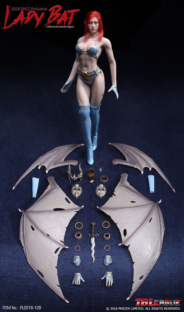 TBリーグ　フィギュア レディバット　lａdy bat ＴＢleague　1/6 PHICEN TBLeague 1/6 Lady Bat SHCC PL2018-128 Figure LIMITED