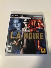 L.A. Noire (Sony PlayStation 3 2011) PS3 - W/ Manual - Tested & Working