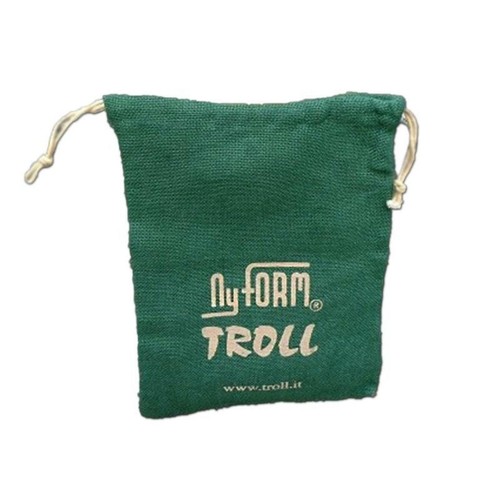 Statua Troll Portafortuna NYFORM 840040 in Latex Anziano con bastone da 9 cm - Imagen 3 de 3