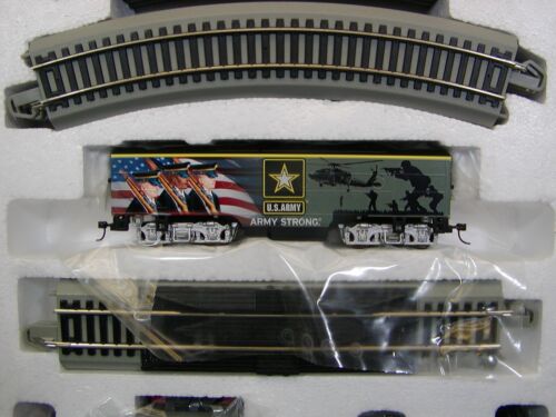 HAWTHORNE VILLAGE "MOTOR EXPRESO DEL EJÉRCITO DE EE. UU. - EJÉRCITO FUERTE" PISTA Y CONTROLADOR - Imagen 3 de 16