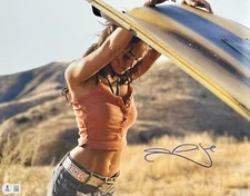 Megan Fox Authentic Signed 11x14 Photo Transformers BAS Beckett Witnessed