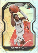 2020-21 Panini Prizm Jerami Grant Silver Prizm SP #143 Portland Trailblazers