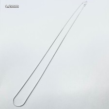 Sterling Silver Snake Chain Necklaces  Bracelets light 1.2mm Sizes 7 - 30 inch