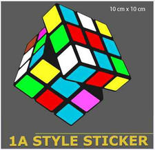 Würfel Aufkleber dice sticker auto tuning stickerbomb fun PIXEL CYBER Bomb d90