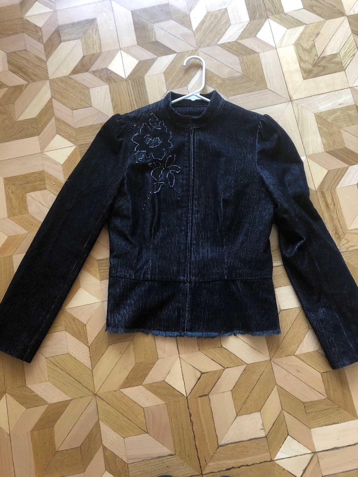 Universal Standard Plus Size Denim Utility Jacket - Dark Indigo