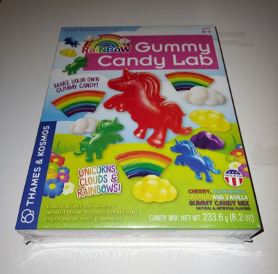 RAINBOW GUMMY CANDY LAB Thames & Kosmos Experiment Kit NEW & SEALED