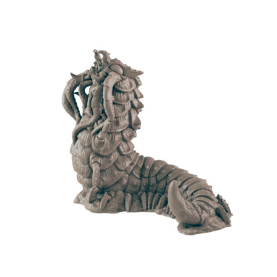 Carrion Crawler Beasts & Baddies 2 EC3D resin miniatures D&D Frostgrave fantasy
