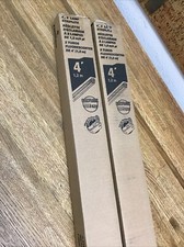 Lot Of 2 METALUX SNF-232-UNV-EB81-U  2 lamp, 4' Nrw Strip, Eltrnc Bal. T8