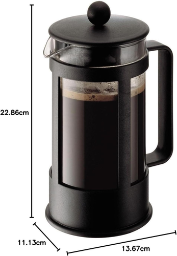 Coffee Maker Kenya French Press, 1.0 Litre, Black, 1788-01 - Picture 2 of 2