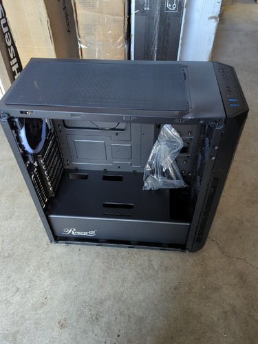 Rosewill SPECTRA D100A Gaming Case - Black, Used Case - Afbeelding 4 van 8