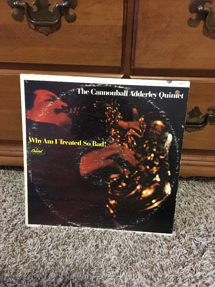 LP⭐️ザキャノンボール・アダレイWhy Am I Treated So Bad! Amazon.com: The Cannonball Adderley Quintet - Why Am I Treated So