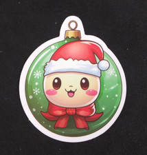 Cute Christmas Ornament Christmas Sticker 2.5" x 2.18" S 