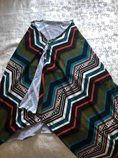 nursing breastfeeding cover Shawl scarf Multicolor Hand Made Cotton