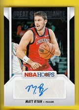 2024-25 NBA Hoops Great Significance GS-MRP Matt Ryan Autograph NOLA Pelicans