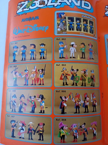 AIRGAM WALT DISNEY ZOOLAND Action Figures Playsets Catalog TOY FAIR c.1980s - Picture 14 of 24