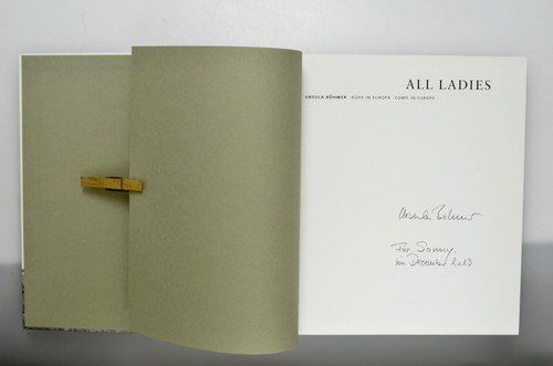 Ursula Böhmer: All Ladies, Kühe in Europa, Kehrer Verlag S/W Fotobuch signiert - Bild 3 von 17