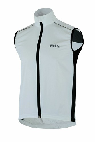 FDX Mens cycling Gilet Shower Windproof Foldable Cycling Jacket Breathable Gilet - Picture 4 of 9