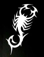 SCORPION TRIBAL Decal Sticker