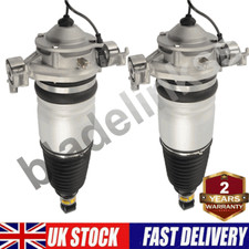 Pair Rear Air Suspension Shock Struts For Porsche Cayenne II 92A 958 3.0 Diesel