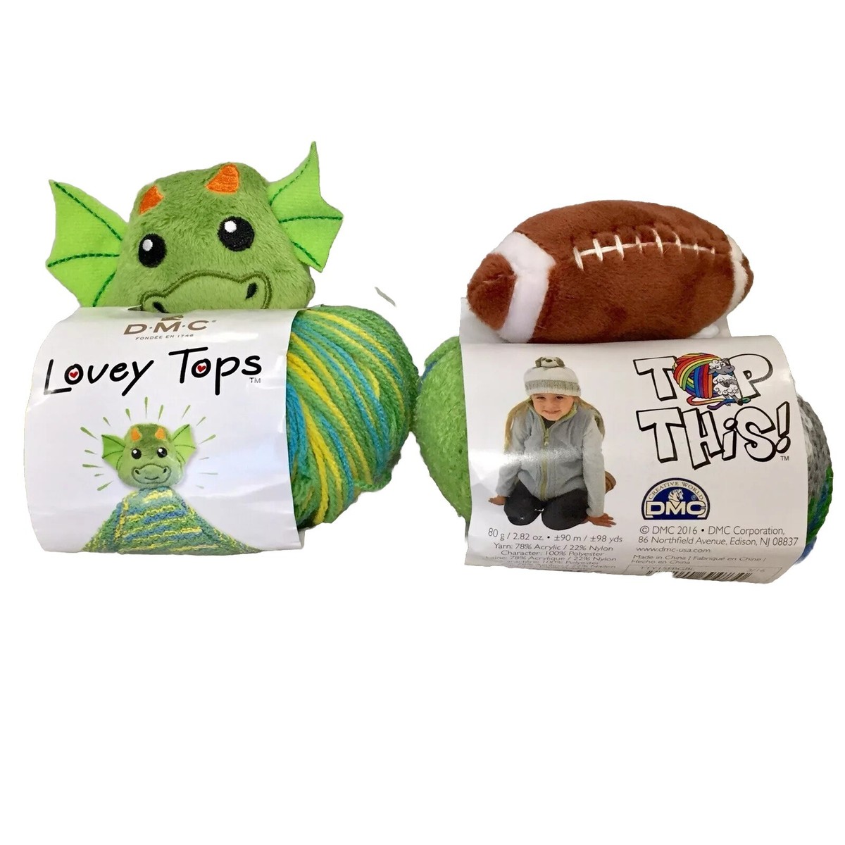 DMC Kids Beanie Lovey Set Top This Lovey Tops Plush Top Pacifier