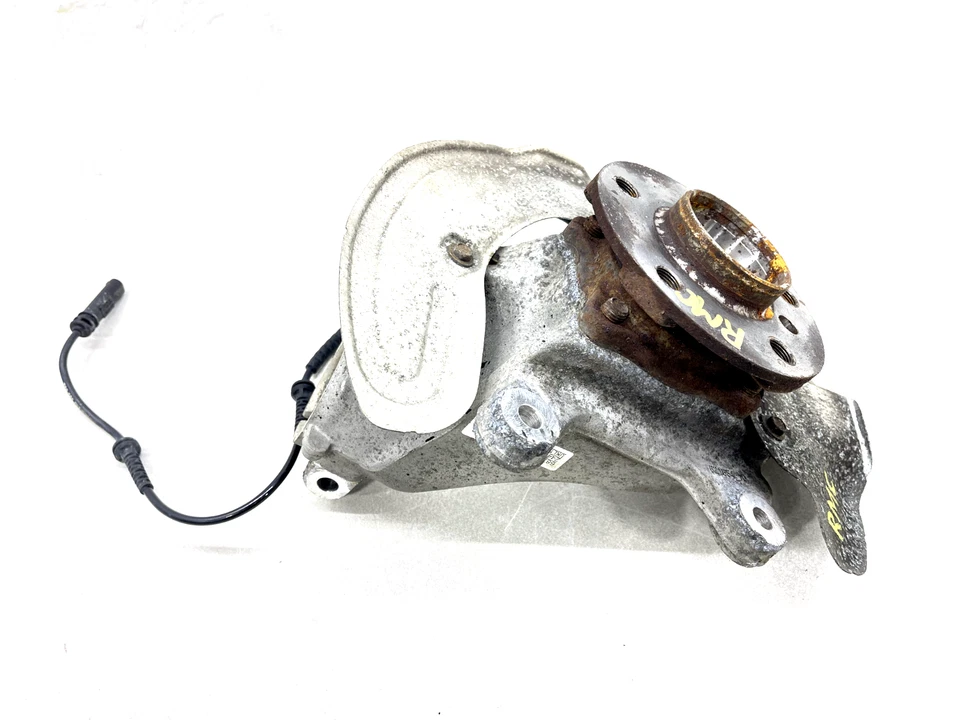 MINI COOPER 2014-2019 CONDUCTOR DELANTERO LADO IZQUIERDO EJE NUDILLO RUEDA BUJE FABRICANTE ORIGINAL LH Foto 3 de 4