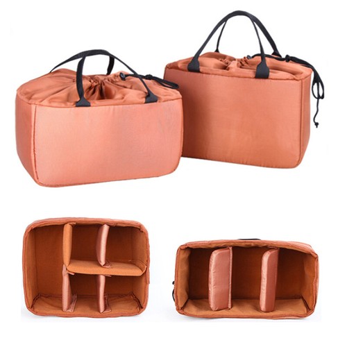DSLR SLR Camera Bag Pouch Case Hand Bag Insert Partition Padded Lens Protective - Picture 2 of 12