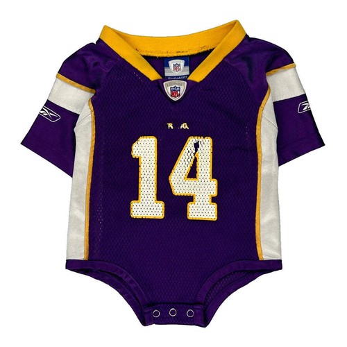 12 Months Reebok Nfl Jersey - 2XS Purple Polyester