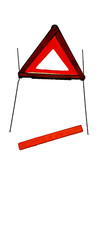 EMERGENCY SAFETY WARNING TRIANGLE 10477670 JOB LOT X 10 Genuine