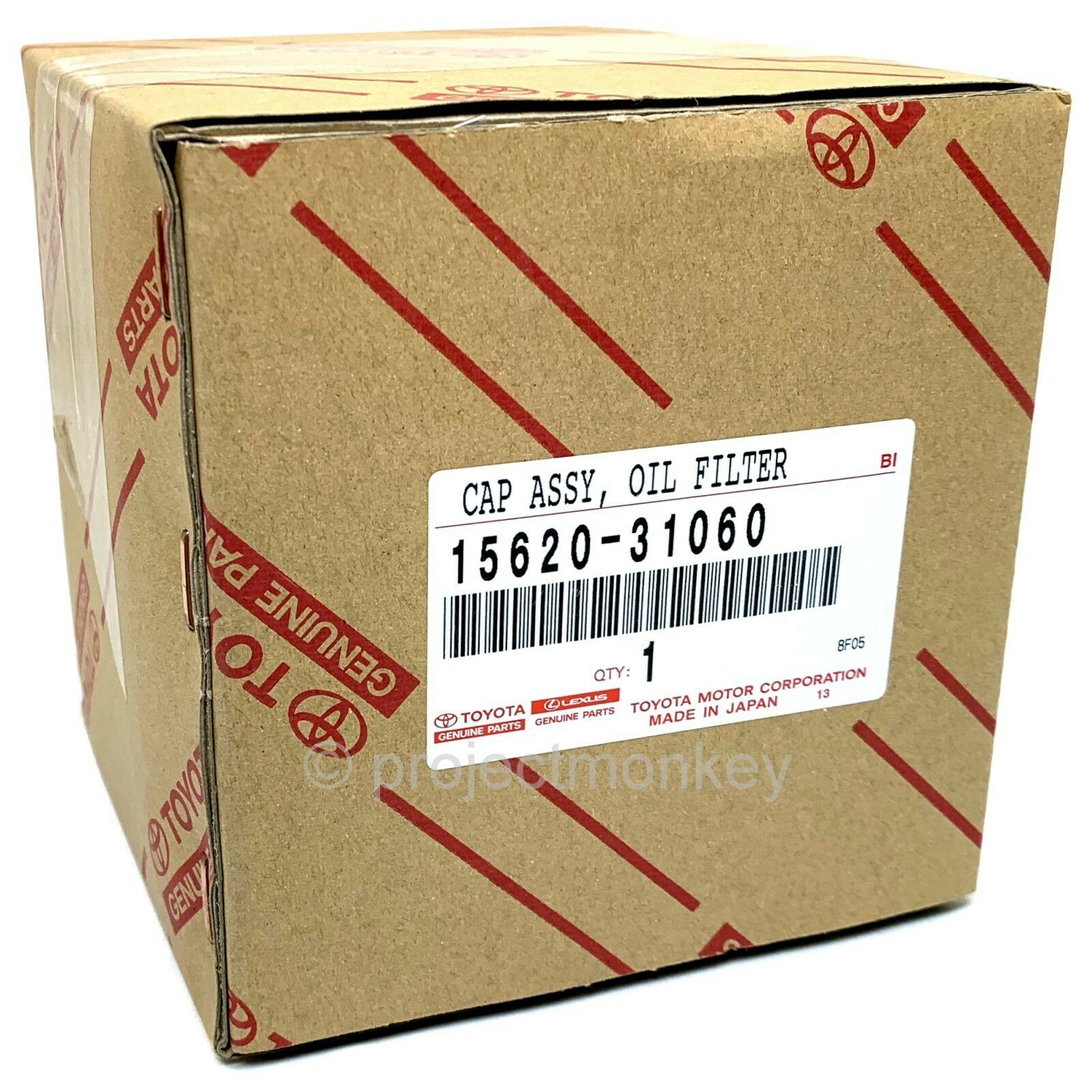 OEM Toyota 15620-31060 Oil Filter Housing Cap Assembly 6 cyl 3.5L Genuine Part