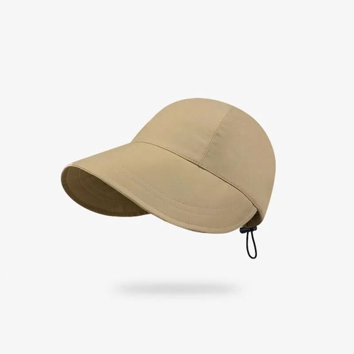 HZ-021 Mujer Visera Ancha Ala Sol Sombrero Secado Rápido Protección Solar Visera Gorra - Imagen 13 de 18
