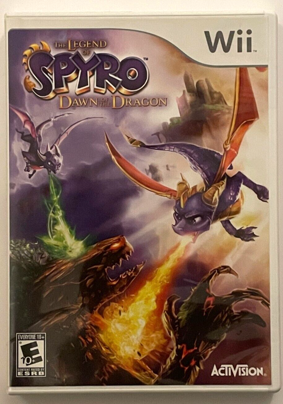 Ontdekking bijeenkomst Schurk The Legend of Spyro: Dawn of the Dragon (Nintendo Wii, 2008) CIB Tested -  Works 20626727853 | eBay