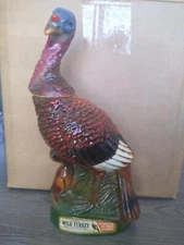 Austin Nichols Wild Turkey Liquor Decanter with Ducking