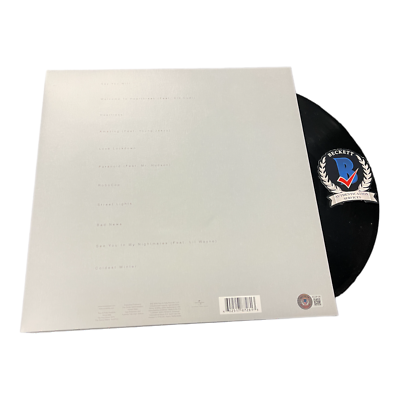 KANYE WEST SIGNED AUTOGRAPH 808S & HEART BREAK LP VINYL