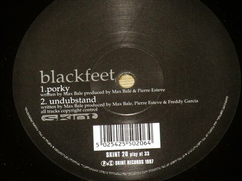 12" Blackfeet - Dub Cat - SKINT 20 - Mint - Picture 3 of 3
