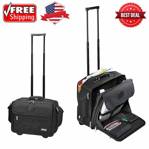 Business Laptop Wheeled Bag Carry On Briefcase Travel Portable