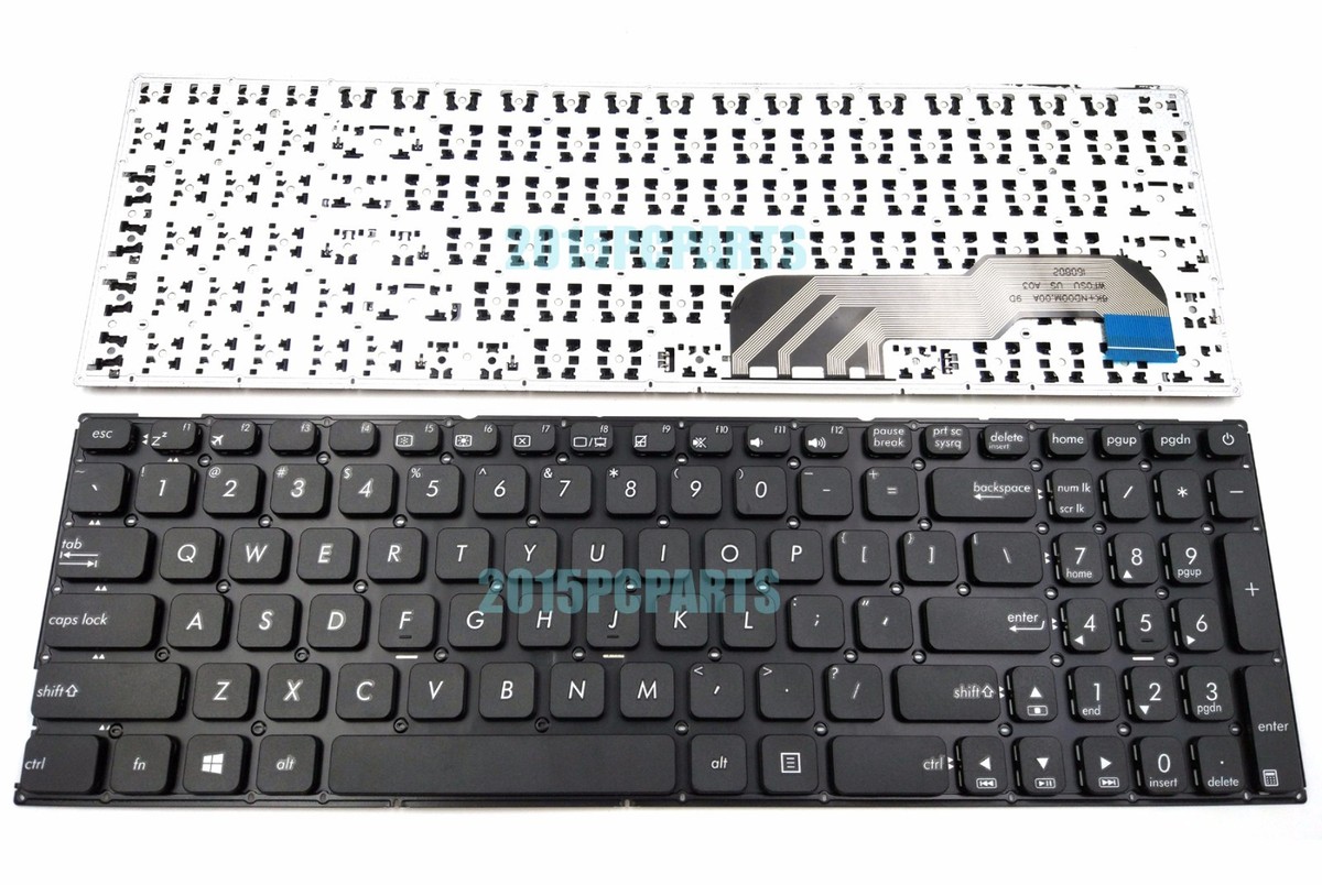New Black ASUS K541 K541U K541UA K541UV Keyboard US OKNBO-6122US0Q