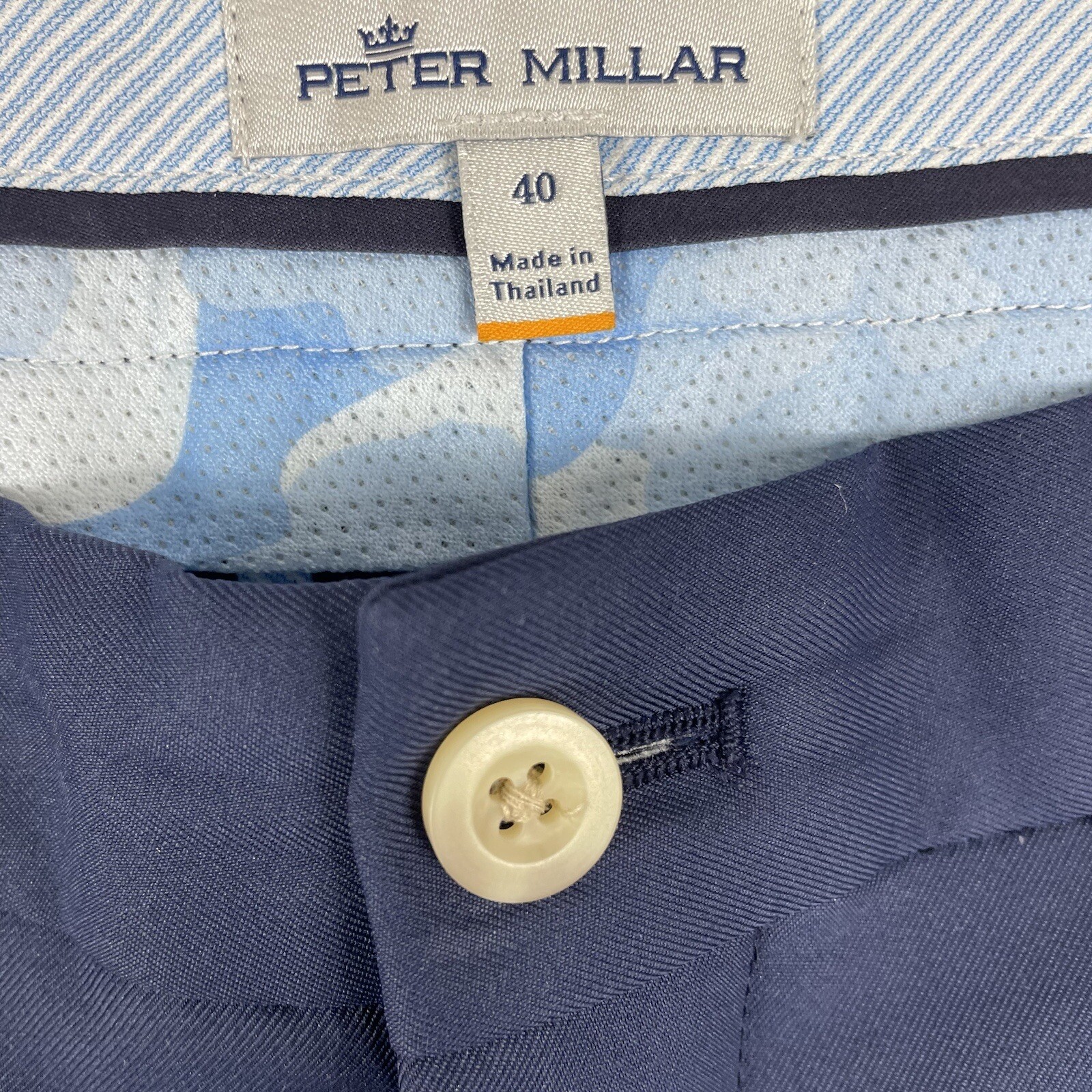 Peter Millar Deep Blue Current Performance Mens G… - image 5