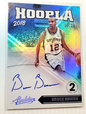 Bruce Bowen 2018-19 Panini Absolute Memorabilia Hoopla Signatures Auto 19/25 SP