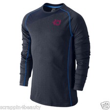 618301-473 New with tag Nike Men KD Fearless Long Sleeve Basketball Shirt