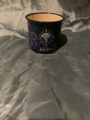 Fat Face Enamel Mug "Time in Motion" Time to get Moving “ Blue - Picture 1 of 6
