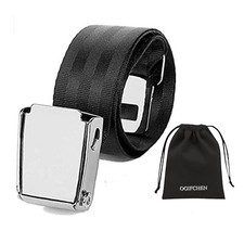 Adjustable 7-31 Airplane Seat Belt Extender - Universal Seat Belt Extender F...