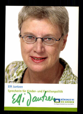 Elfi Jantzen Autogrammkarte Original Signiert  ## BC 95251