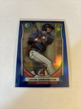 2014 Bowman - Prospects Chrome Blue Refractor #BCP42 LeVon Washington /250 (RC)