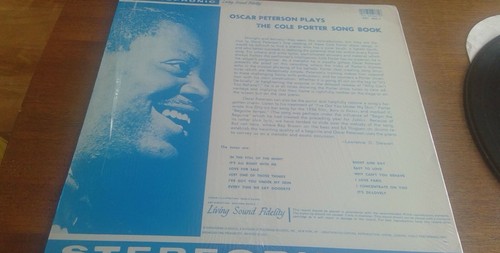 Oscar Peterson Plays Cole porter song book vintage vinyl record.Verve recirds. - Picture 2 of 4