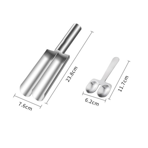 Kitchen Triple Meatball Maker Stainless Steel Non Stick Meat Baller Making Maker - Picture 4 of 19