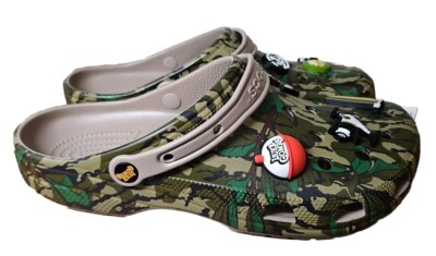 Croc Clogs Crocs And Luke Combs Luke Combs X Crocs Classic RealTree Clog  Men's Size Women's 10