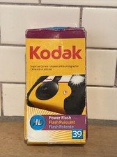 Kodak HD Power Flash Disposable Camera 39 Exposure 800 Speed Film Expired 2014