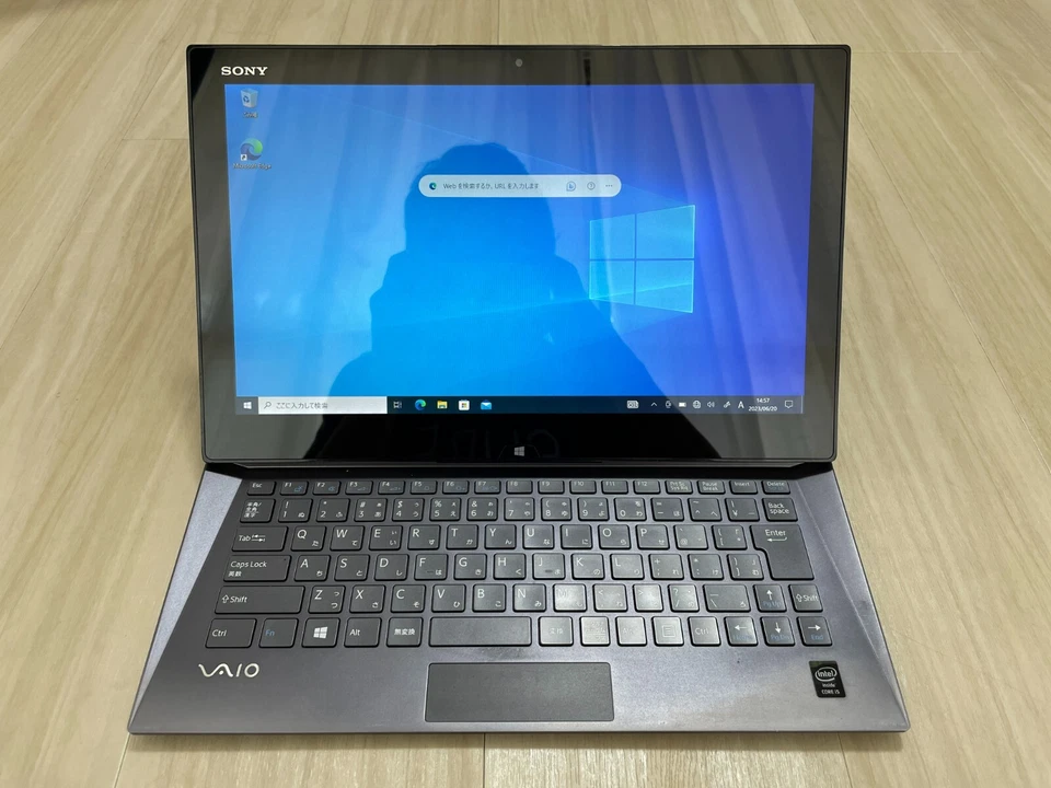 Sony Vaio Duo 13 SVD1323SAJ Laptop Notebook PC Core i5 4GB SSD128GB 13.3 Touch - Image 4 of 4