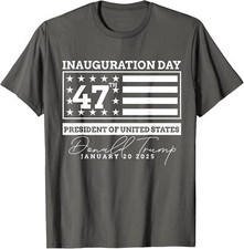 Donald Trump Inauguration Day 2025 Inaugural Unisex T-Shirt